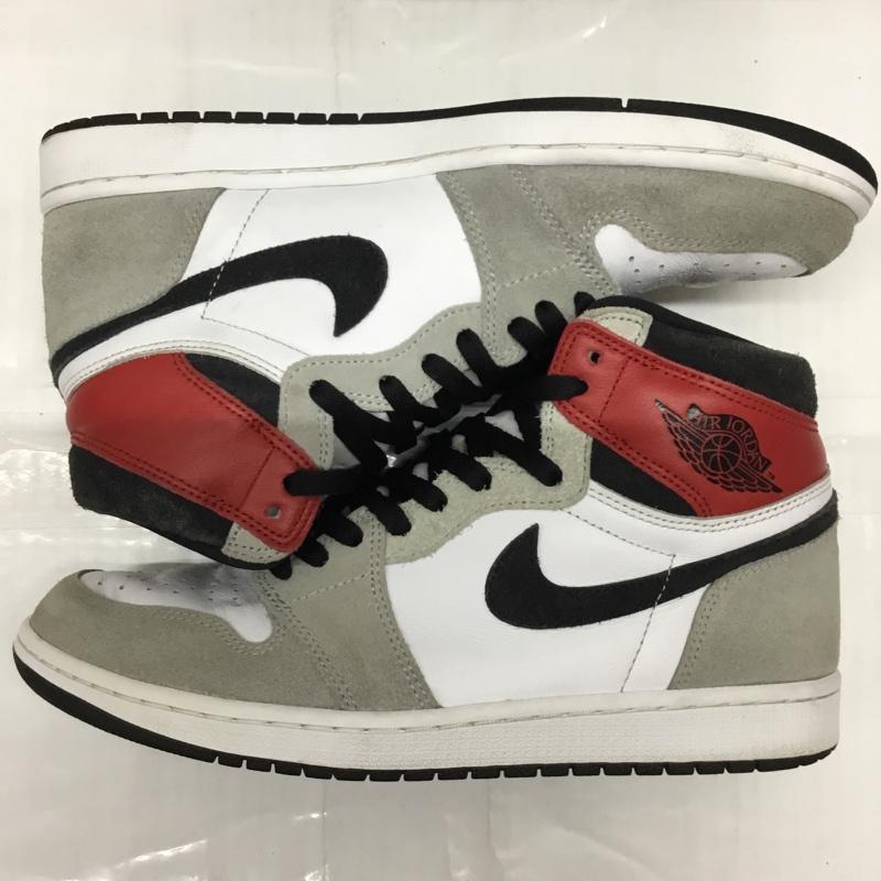 ナイキ NIKE スニーカー スニーカー 555088-126 AIR JORDAN 1 RETRO HIGH OG 28.5cm 箱有 28.5cm ロゴ、文字 白 / ホワイト / X 黒 / ブラック / X 赤 / レッド / X 灰 / グレー /  メンズ USED 古着 中古 10113963