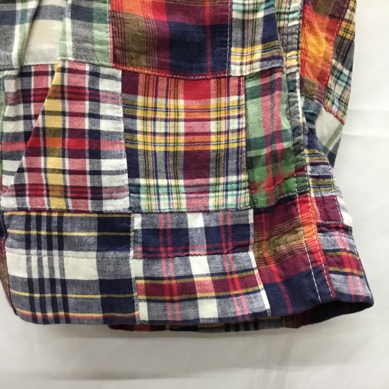 ビームス BEAMS パンツ ショートパンツ パッチワーク L チェック マルチカラー / マルチカラー /  メンズ USED 古着 中古 10110597
