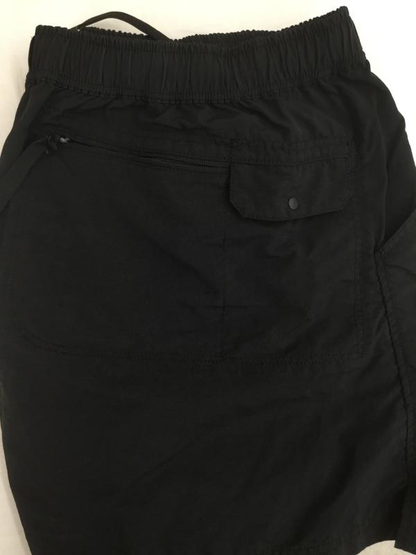 ユーズドクロージング used clothes パンツ ショートパンツ 山と道 L 無地 黒 / ブラック /  メンズ USED 古着 中古 10110117