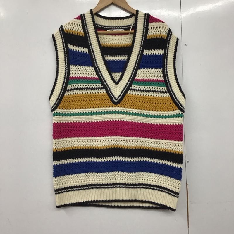 ザラ ZARA ベスト ベスト S  マルチカラー / マルチカラー /  レディース USED 古着 中古 10142738