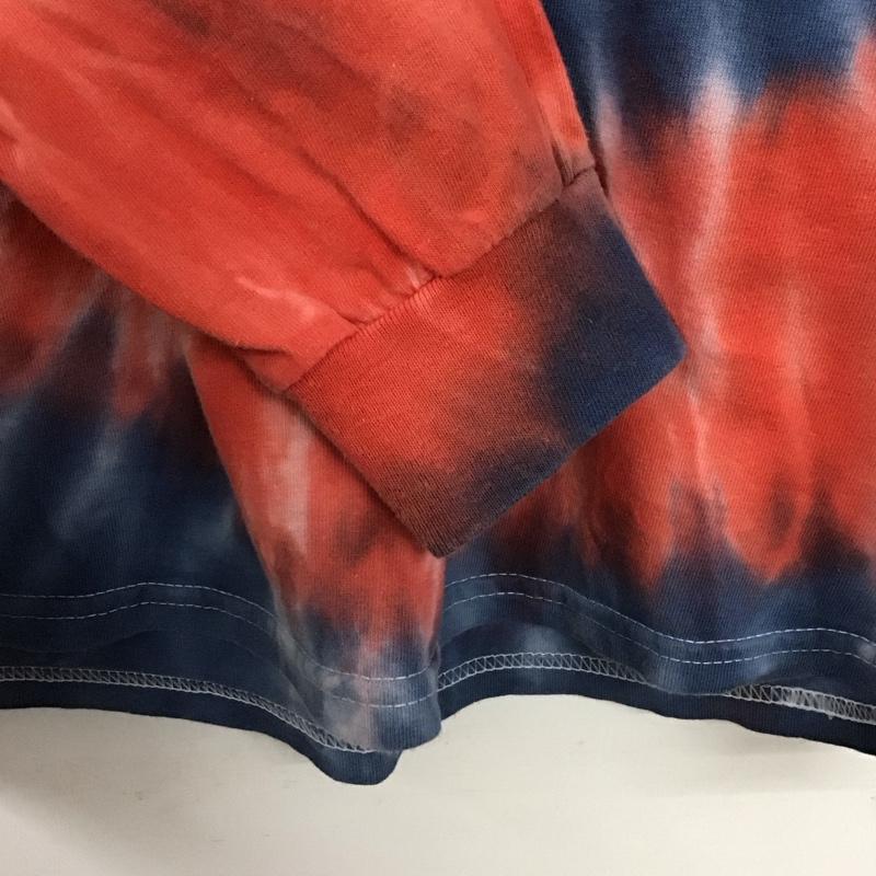 古着 USED カットソー 長袖 長袖カットソー プリントカットソー クルーネック L プリント マルチカラー / マルチカラー /  メンズ USED 古着 中古 10138193
