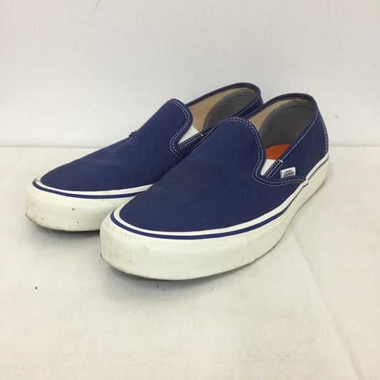 バンズ VANS スリッポン スリッポン 721454 28.5cm スニーカー 28.5cm ロゴ、文字 紺 / ネイビー /  メンズ USED 古着 中古 10140163