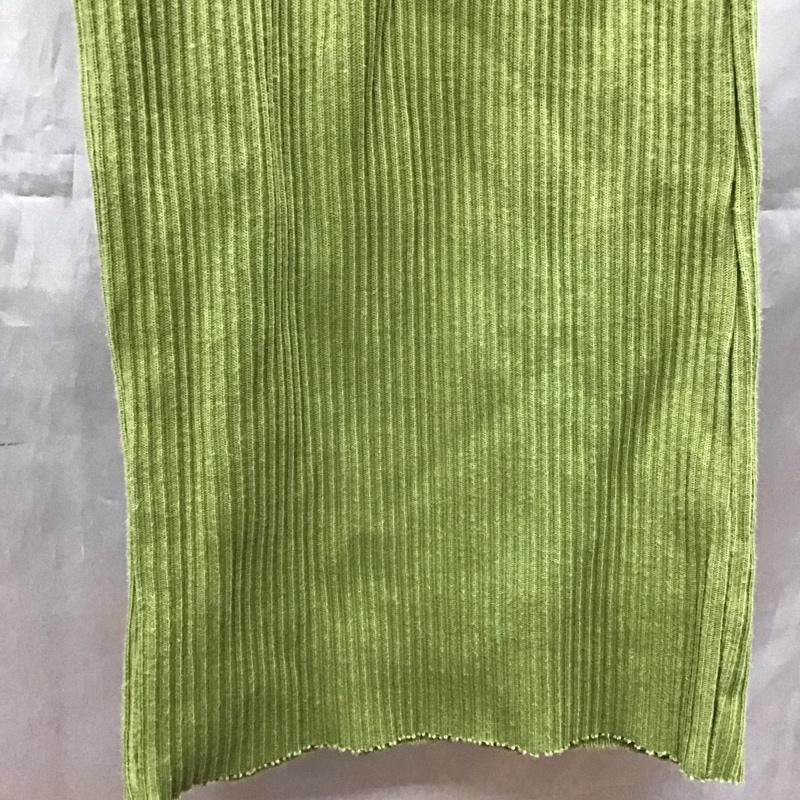 ローリーズファーム LOWRYS FARM ボトムス ボトムス LF520052AD リブパンツ FREE 無地 薄緑 / ライトグリーン /  レディース USED 古着 中古 10123423