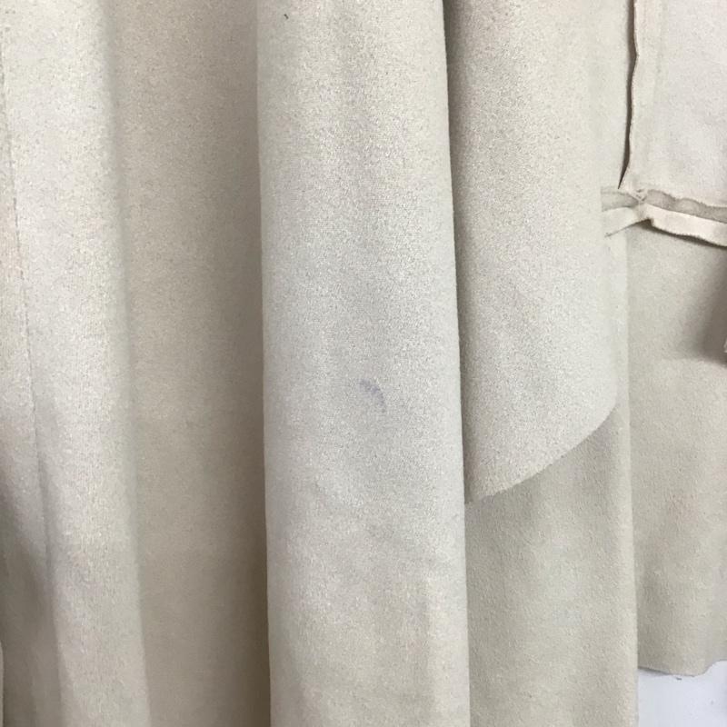 ザラベーシック ZARA BASIC カーディガン 長袖 長袖カーディガン 前開き ノーカラー XS 無地 ベージュ / ベージュ /  レディース USED 古着 中古 10136439