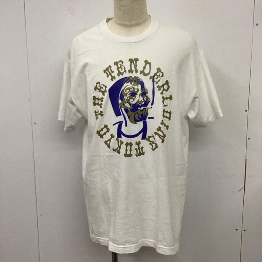 テンダーロイン TENDERLOIN Tシャツ 半袖 半袖カットソー プリントTシャツ クルーネックカットソー XL プリント 白 / ホワイト /  メンズ USED 古着 中古 10115942