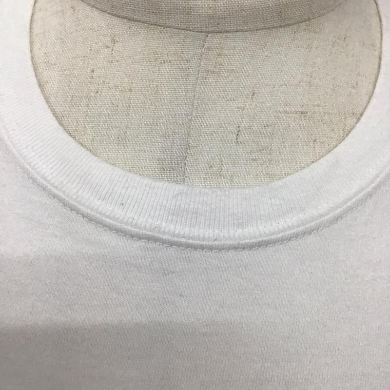 ネイバーフッド NEIGHBORHOOD カットソー 長袖 長袖カットソー クルーネックカットソー ロングスリーブカットソー プリントTシャツ S ロゴ、文字 白 / ホワイト /  メンズ USED 古着 中古 10124477