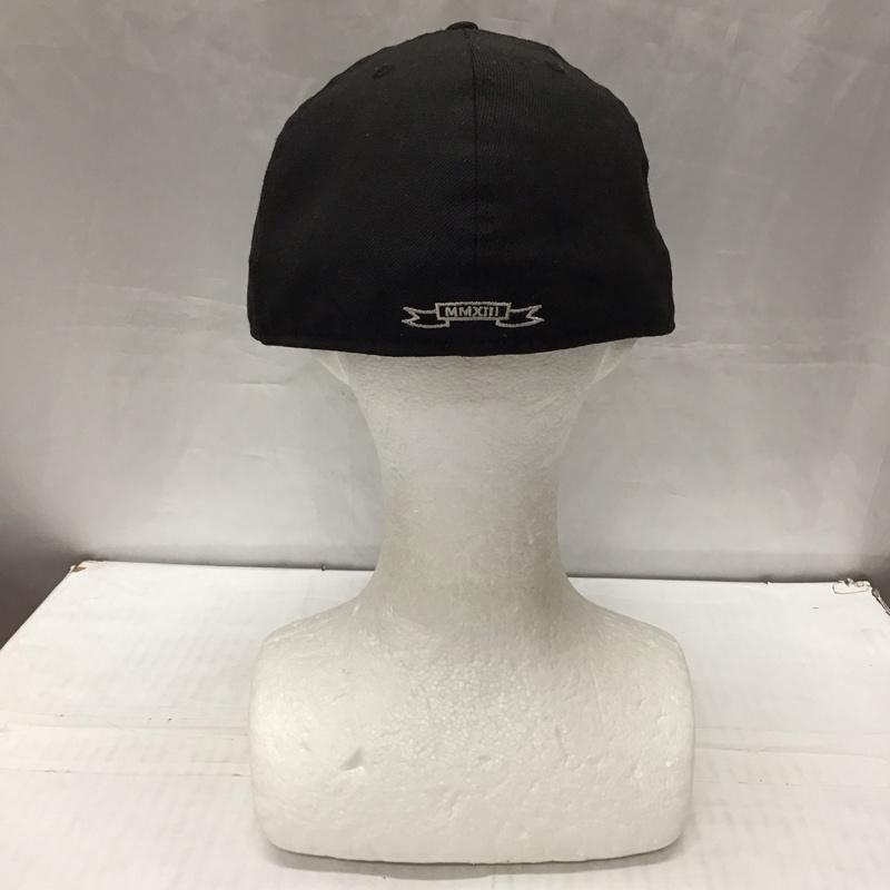 シュプリーム Supreme 帽子 キャップ NEW ERA 12AW レザーバイザー ボックスロゴ ロゴ、文字 黒 / ブラック /  メンズ USED 古着 中古 10114538