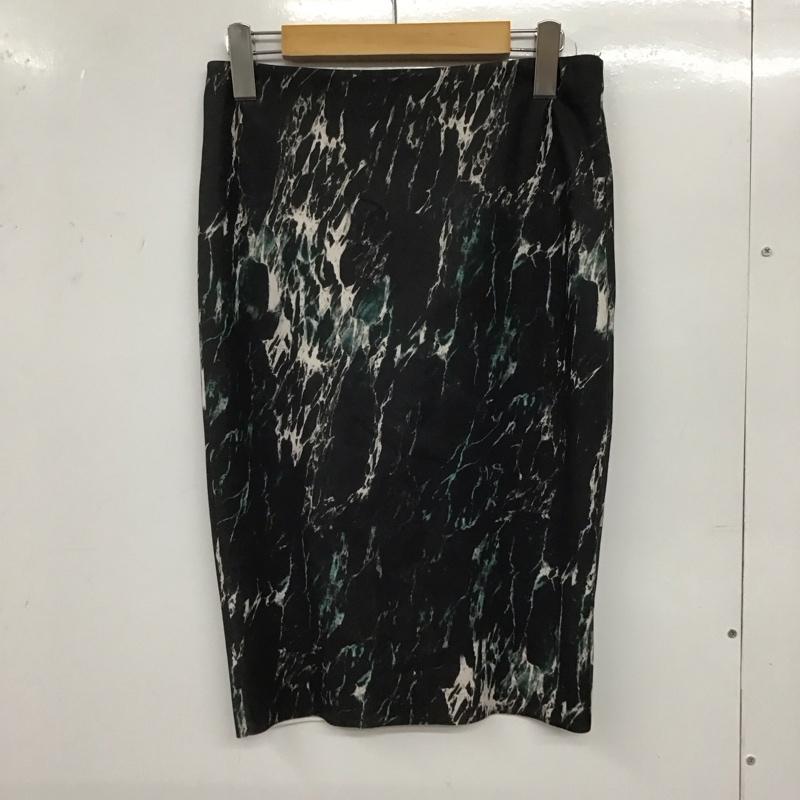 ザラ ダブル＆ビーコレクション ZARA W&B COLLECTION スカート ミニスカート ミニスカート タイトスカート ストレッチ M プリント マルチカラー / マルチカラー /  レディース USED 古着 中古 10128929