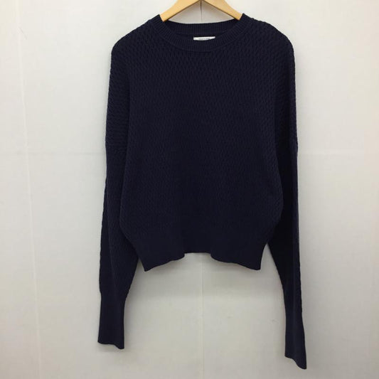 フリークスストア FREAK S STORE カットソー 長袖 F24-TKK-09 ニットカットソー FREE  紺 / ネイビー /  レディース USED 古着 中古 10142560
