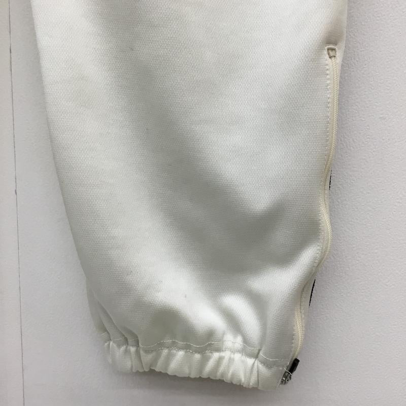 ニードルス Needles パンツ ワークパンツ、ペインターパンツ NEEDLES ジップド トラックパンツ ジャージ 23SS MR289 M 刺繍 白 / ホワイト / X 紫 / パープル /  メンズ USED 古着 中古 10115041