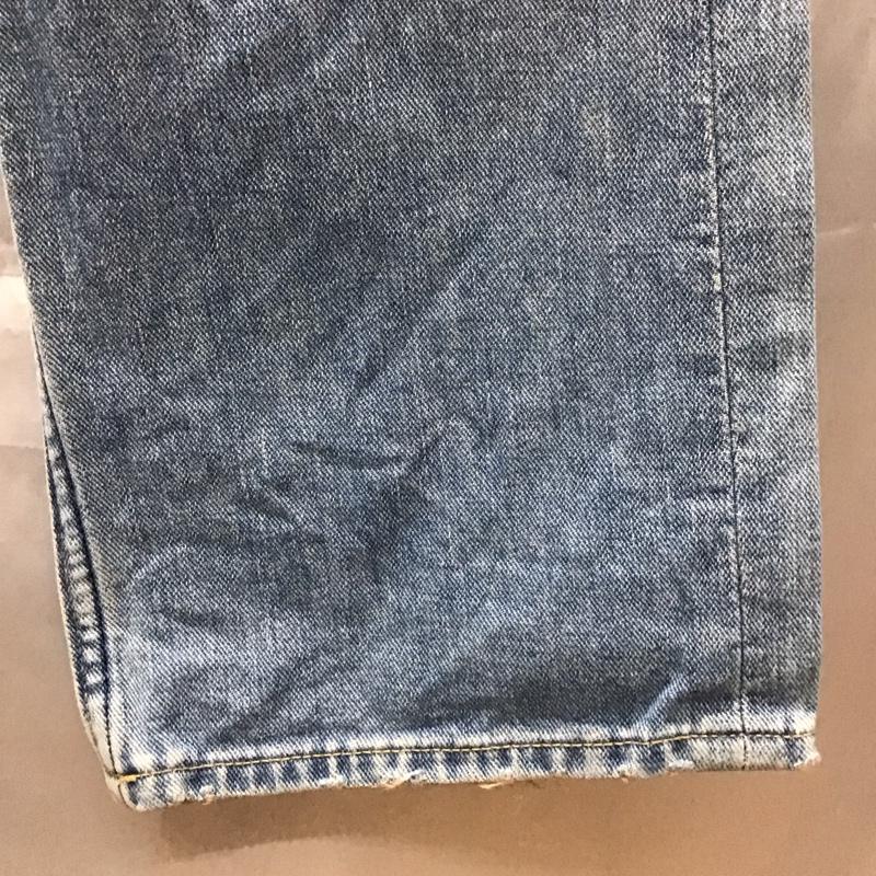 アベイシングエイプ A BATHING APE パンツ デニム、ジーンズ デニムパンツ スリムパンツ カジュアルパンツ ジーンズ S 無地 インディゴ / インディゴ /  メンズ USED 古着 中古 10111700