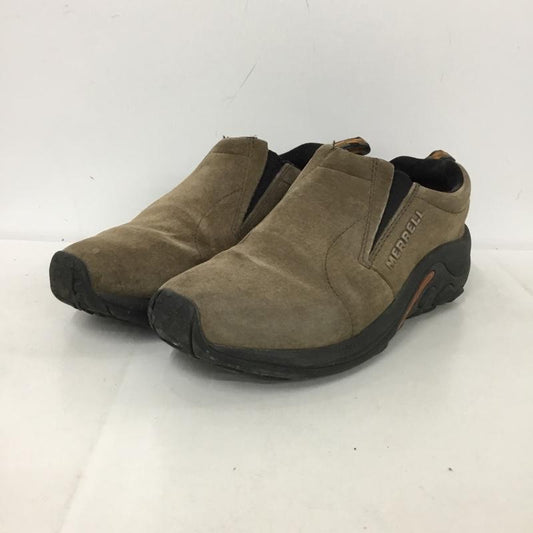 メレル MERRELL スリッポン スリッポン J60787 ジャングルモック GUNSMOKE UK7 スニーカー US：7.5 ロゴ、文字 茶 / ブラウン /  メンズ USED 古着 中古 10148410