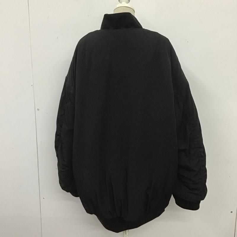ジーナシス JEANASIS ジャケット、上着 ジャケット、ブレザー js071002st ジップアップジャケット アウター リバーシブル FREE 無地 黒 / ブラック /  レディース USED 古着 中古 10124744