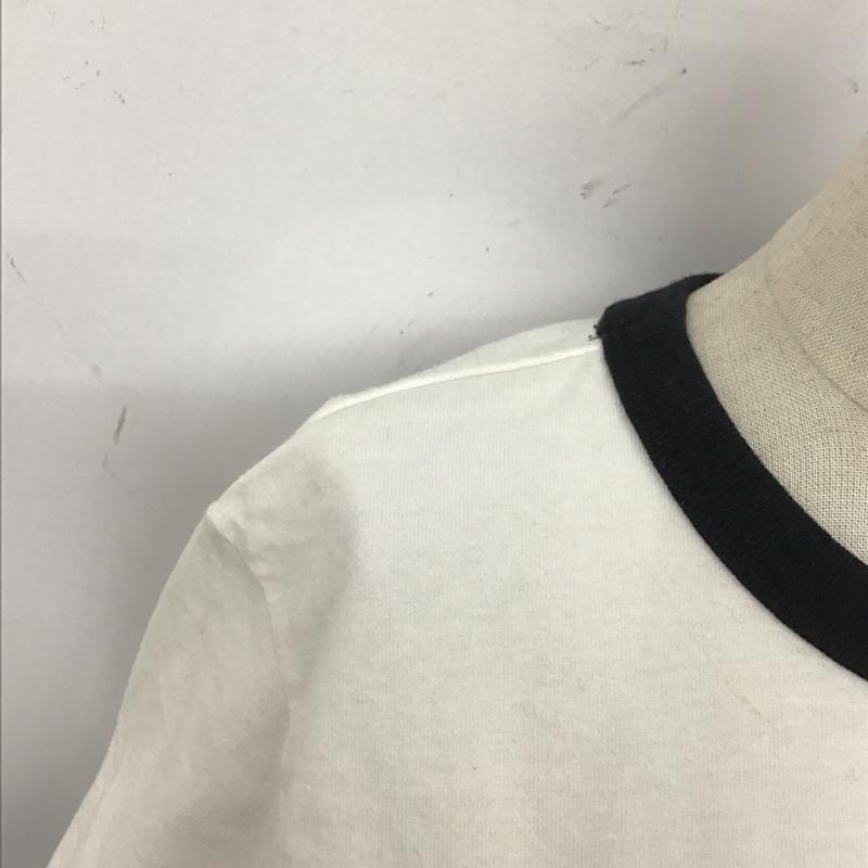 ヘザー Heather Tシャツ 半袖 HE063285TS ミッキー ディズニー FREE キャラクター 白 / ホワイト / X 黒 / ブラック /  レディース USED 古着 中古 10109726