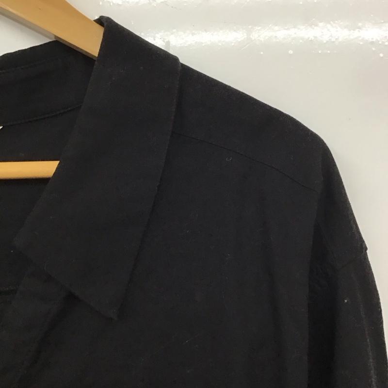 マウジー MOUSSY シャツ、ブラウス 七分袖 029BAA30-5170 FREE 無地 黒 / ブラック /  レディース USED 古着 中古 10133174