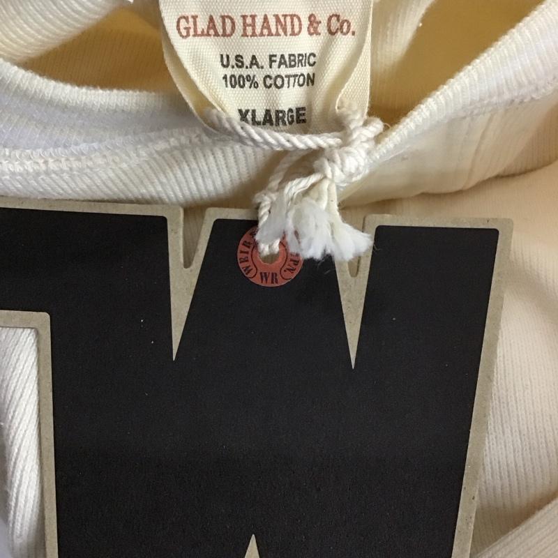 ウィアード WEIRDO カットソー 長袖 長袖カットソー 無地カットソー ヘンリーネック XL ロゴ、文字 アイボリー / アイボリー /  メンズ USED 古着 中古 10130488