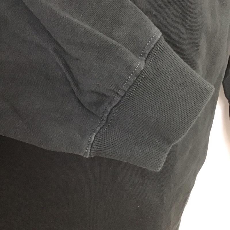 ジャーナルスタンダード JOURNAL STANDARD カットソー 長袖 長袖カットソー プリントカットソー クルーネック 長袖プリントTシャツ L ロゴ、文字 黒 / ブラック /  メンズ USED 古着 中古 10126516