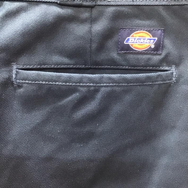 ディッキーズ Dickies パンツ ワークパンツ、ペインターパンツ ワークパンツ カジュアルパンツ ワイドパンツ センタータックパンツ 32インチ 無地 紺 / ネイビー /  メンズ USED 古着 中古 10110987