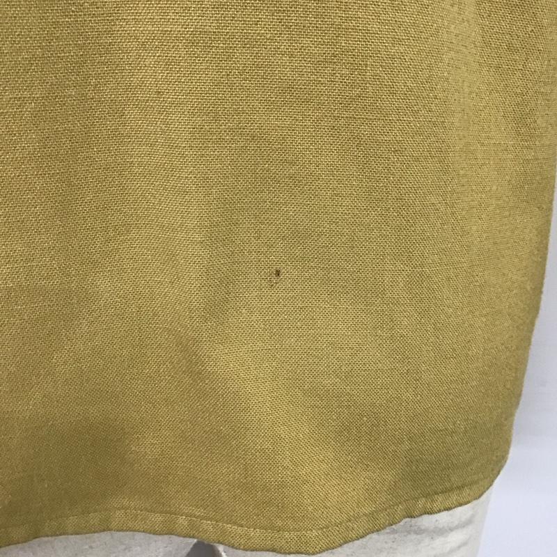 ラディアル RADIALL シャツ、ブラウス 長袖 S ロゴ、文字 X 刺繍 マスタード / マスタード /  メンズ USED 古着 中古 10123273