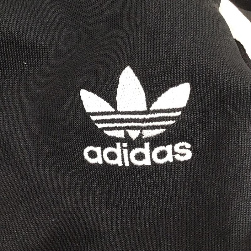 アディダス adidas ボトムス ボトムス GF0210 トラックパンツ ジャージ L ロゴ、文字 黒 / ブラック / X 白 / ホワイト /  メンズ USED 古着 中古 10112216