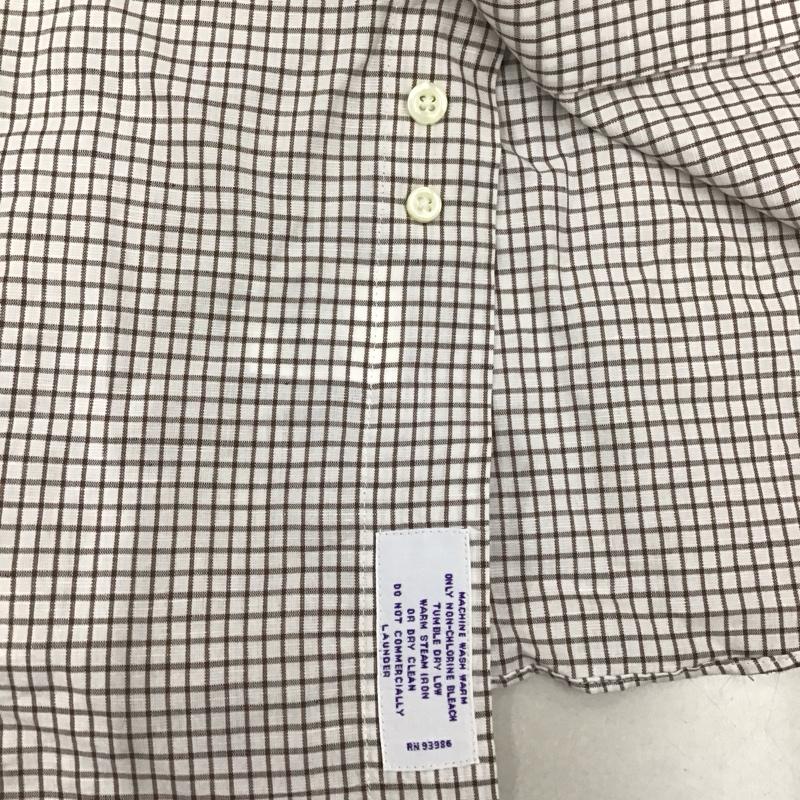 ブルックスブラザーズ BROOKS BROTHERS シャツ、ブラウス 長袖 チェック マルチカラー / マルチカラー /  メンズ USED 古着 中古 10111048