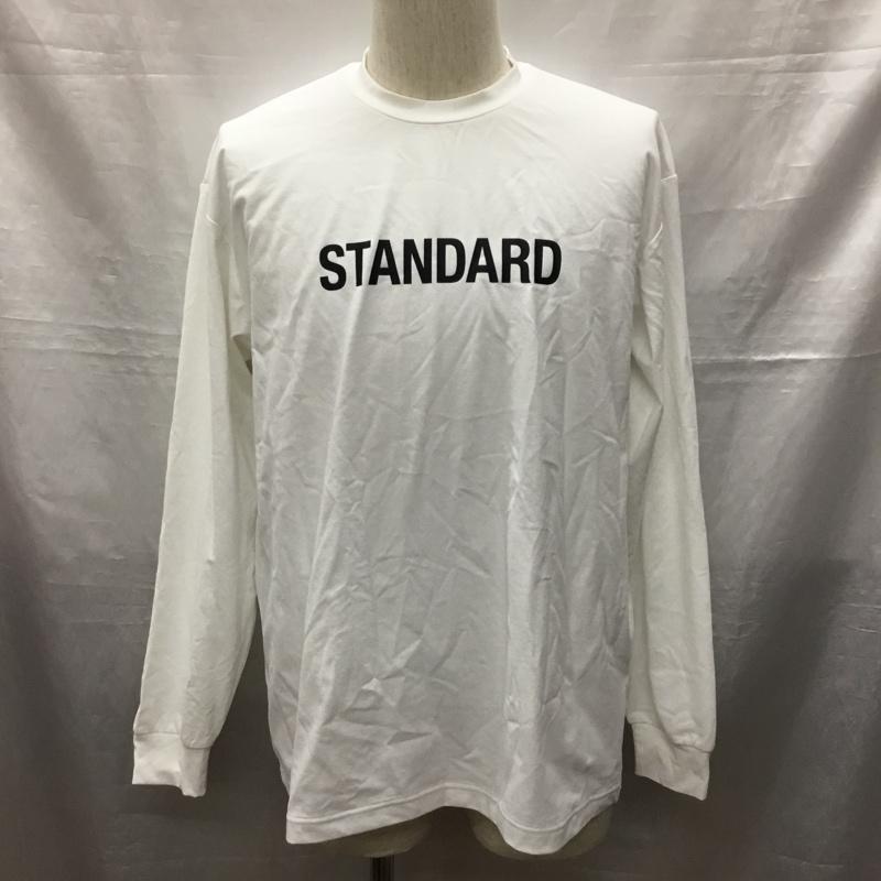 ザノースフェイス THE NORTH FACE Tシャツ 長袖 nt32331r スタンダード限定Tシャツ ロンT プリントTシャツ 直営店限定 M ロゴ、文字 白 / ホワイト /  メンズ USED 古着 中古 10120486