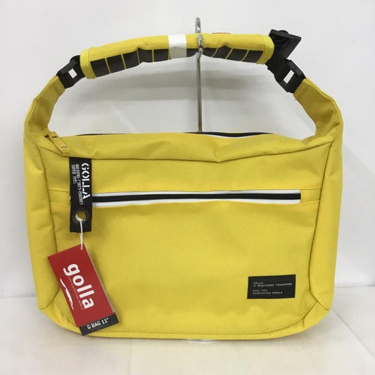 ゴッラ GOLLA ショルダーバッグ ショルダーバッグ Milarca11 G1451 タグ付き ロゴ、文字 黄 / イエロー /  メンズ USED 古着 中古 10132731