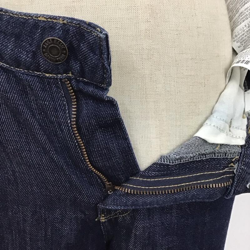 ザラ ZARA パンツ デニム、ジーンズ 5862 171 407 ワイドパンツ フリンジ 無地 インディゴ / インディゴ /  レディース USED 古着 中古 10120030