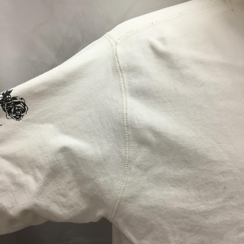 シュプリーム Supreme パーカー 長袖 16AW RoseHoodedSweatshirt フーデッドスウェットパーカー プルオーバー M ロゴ、文字 白 / ホワイト /  メンズ USED 古着 中古 10111924