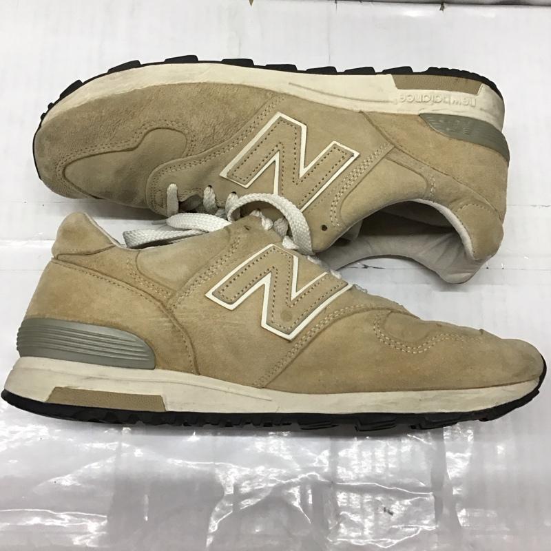 ニューバランス New Balance スニーカー スニーカー M1400BE MADE IN USA 27.5cm 27.5cm ロゴ、文字 ベージュ / ベージュ /  メンズ USED 古着 中古 10115437