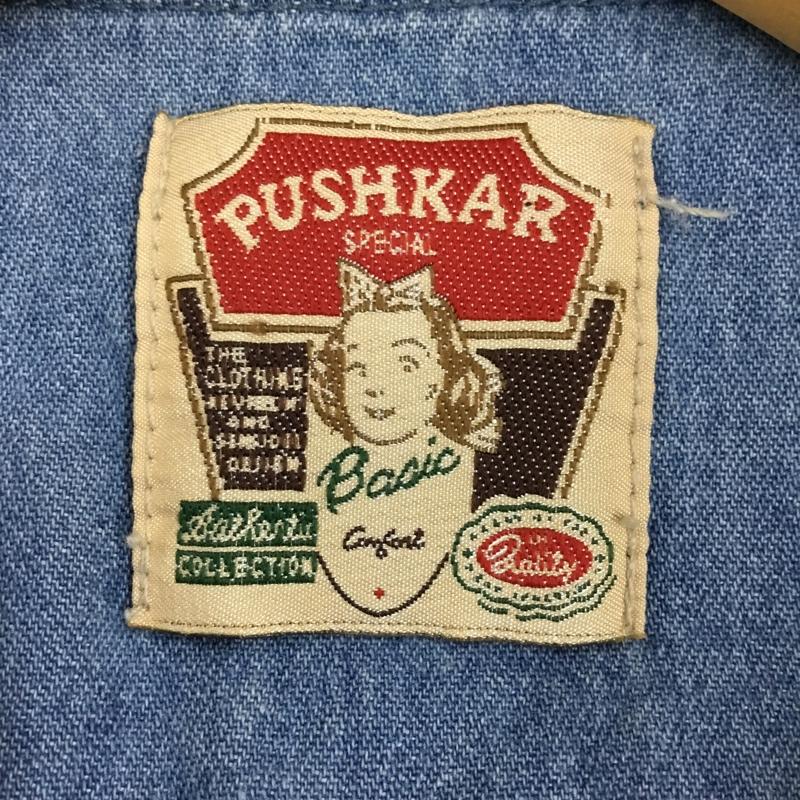 古着 USED ワンピース ひざ丈スカート ノースリーブワンピース ロングワンピース フレアワンピース デニムワンピース ロゴ、文字 インディゴ / インディゴ /  レディース USED 古着 中古 10113395