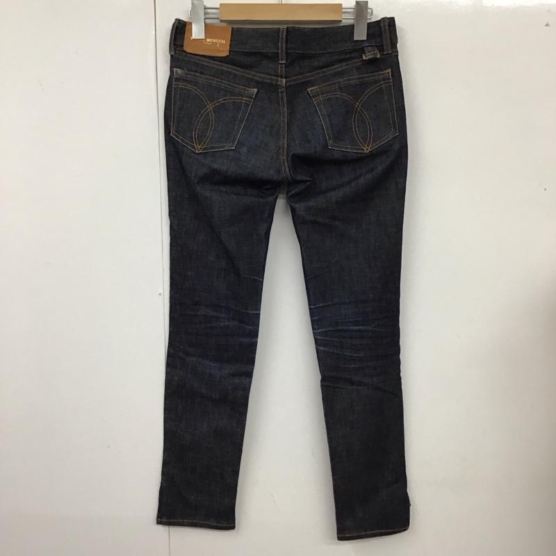 マッセメンシュ MASSE MENSCH パンツ デニム、ジーンズ ジーパン 38 38 無地 インディゴ / インディゴ /  レディース USED 古着 中古 10114396
