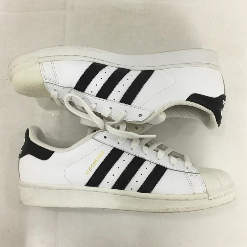 アディダス adidas スニーカー スニーカー C77124 SUPERSTAR スーパースター 26.5cm 26.5cm ロゴ、文字 白 / ホワイト / X 黒 / ブラック /  メンズ USED 古着 中古 10148407