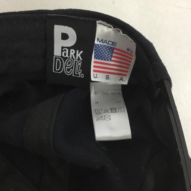 古着 USED 帽子 キャップ Park Deli パークデリ ワンポイント 紺 / ネイビー / X 青 / ブルー /  メンズ USED 古着 中古 10138485