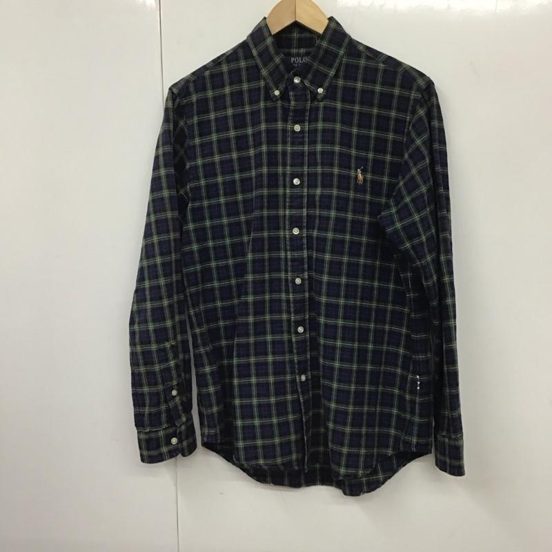 ポロラルフローレン POLO RALPH LAUREN シャツ、ブラウス 長袖 ボタンダウンシャツ M チェック マルチカラー / マルチカラー /  メンズ USED 古着 中古 10131927