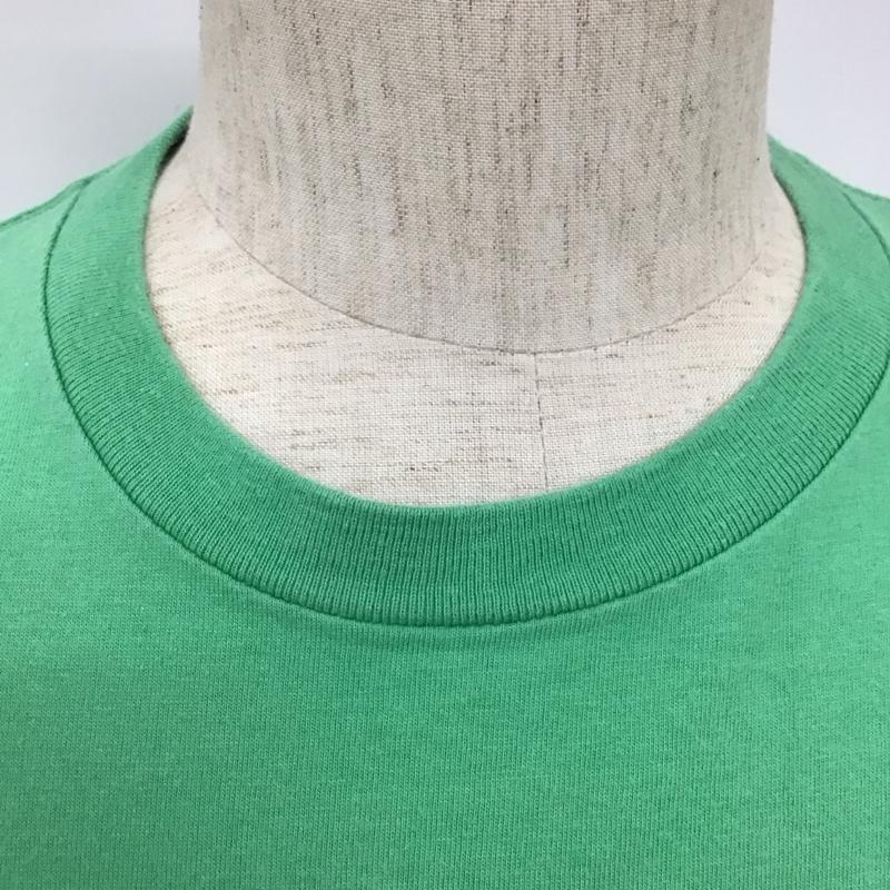 ステューシー STUSSY Tシャツ 半袖 M ロゴ、文字 緑 / グリーン /  メンズ USED 古着 中古 10110524