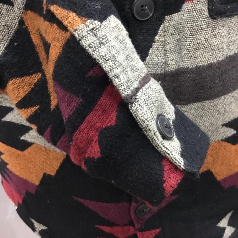 ザラ ZARA ジャケット、上着 ジャケット、ブレザー カジュアルジャケット カラージャケット ポケットジャケット アウター M プリント マルチカラー / マルチカラー /  メンズ USED 古着 中古 10119422