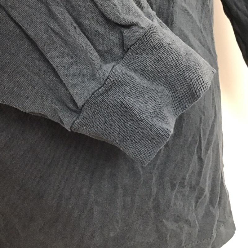 ステューシー STUSSY カットソー 長袖 長袖カットソー クルーネックカットソー ロングスリーブカットソー プリントTシャツ M ロゴ、文字 紺 / ネイビー /  メンズ USED 古着 中古 10124496