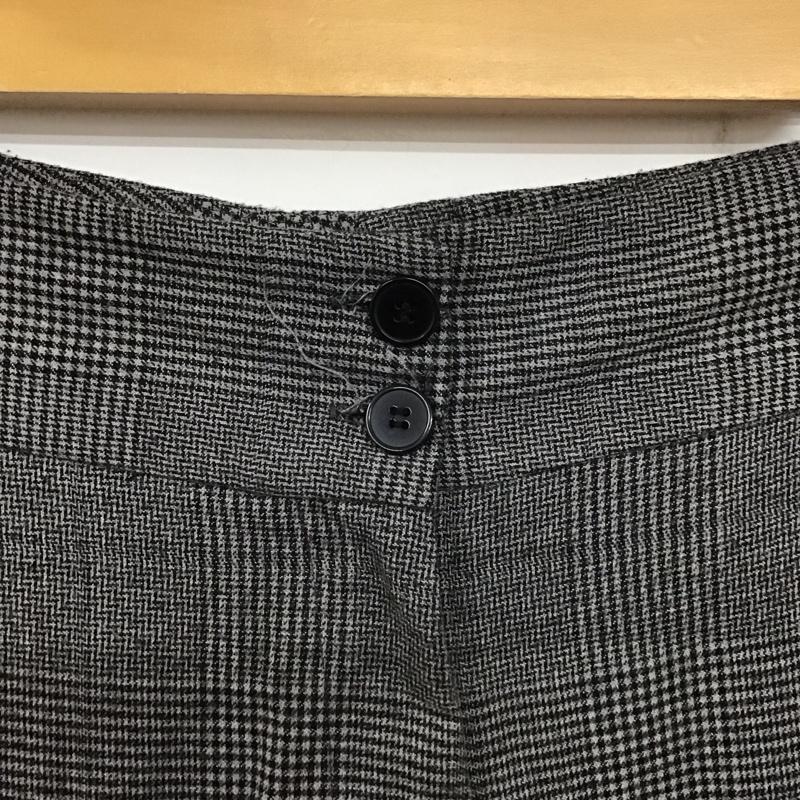 ザラウーマン ZARA WOMAN ボトムス ボトムス ワイドパンツ XS チェック 灰 / グレー /  レディース USED 古着 中古 10140007