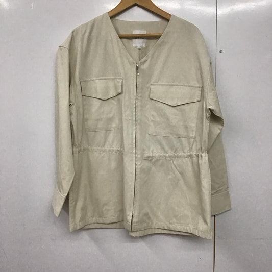 レプシィム LEPSIM ジャケット、上着 ジャケット、ブレザー L 無地 オフホワイト / オフホワイト /  レディース USED 古着 中古 10143504