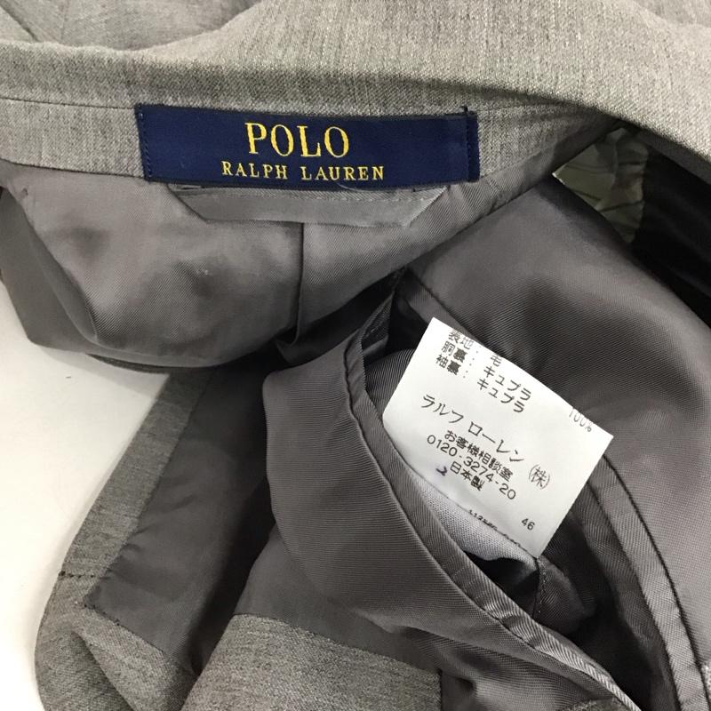 ポロラルフローレン POLO RALPH LAUREN セットアップ セットアップ C98-W84-T177 ジャケット パンツ スーツ ウール 40 無地 灰 / グレー /  メンズ USED 古着 中古 10147170
