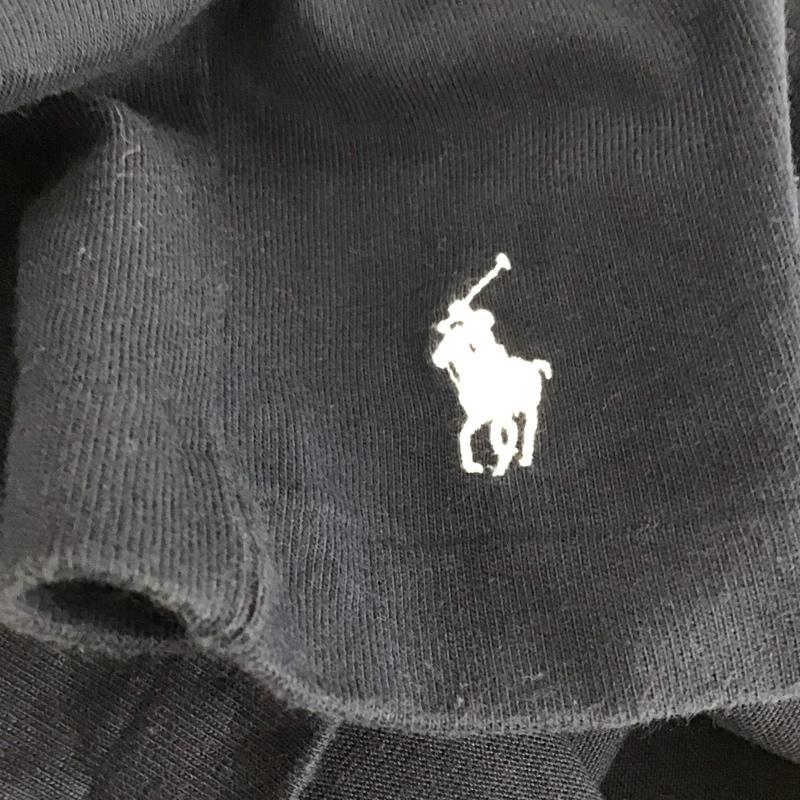 ポロバイラルフローレン Polo by RALPH LAUREN Tシャツ 半袖 半袖カットソー プリントTシャツ クルーネックカットソー L 無地 紺 / ネイビー /  メンズ USED 古着 中古 10133524