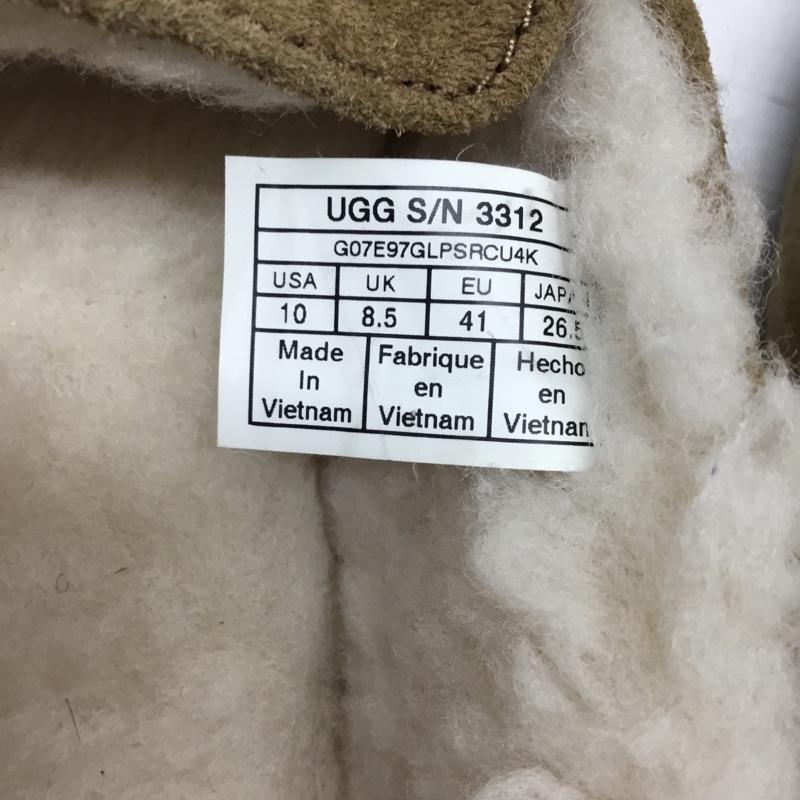 アグ UGG カジュアルシューズ カジュアルシューズ 3312 Ansley アンスレー モカシン 26.5cm 26.5cm ロゴ、文字 茶 / ブラウン /  メンズ USED 古着 中古 10106519