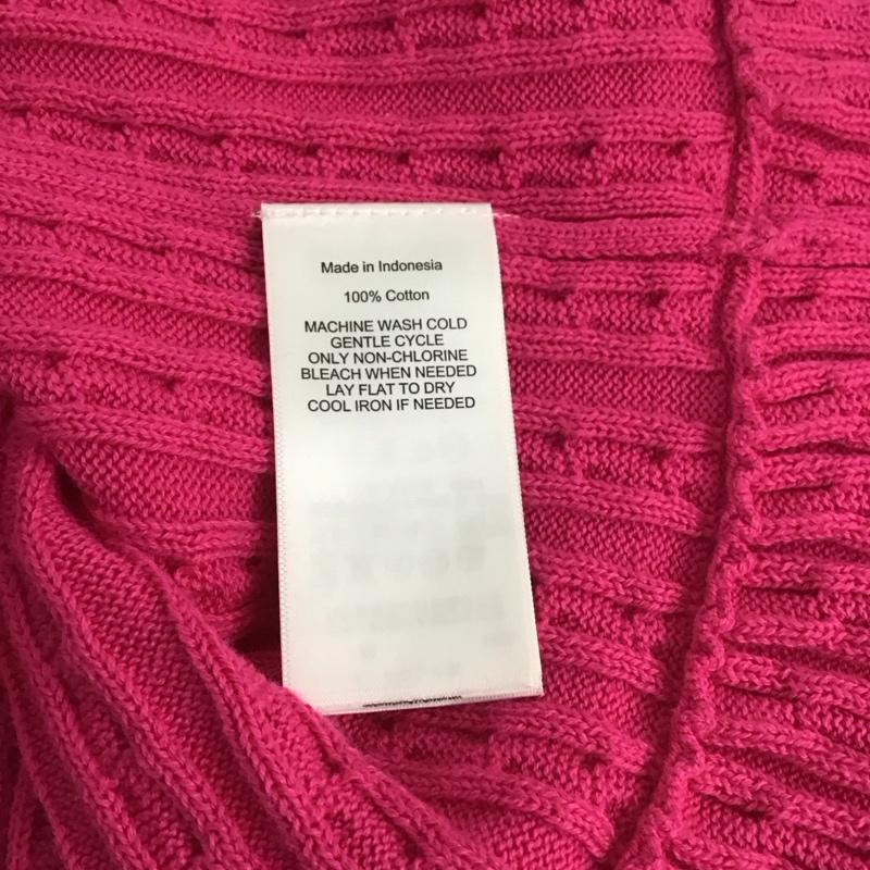 ラルフローレン RALPHLAUREN カーディガン 長袖 160cm 無地 桃 / ピンク /  ガールズ USED 古着 中古 10140364