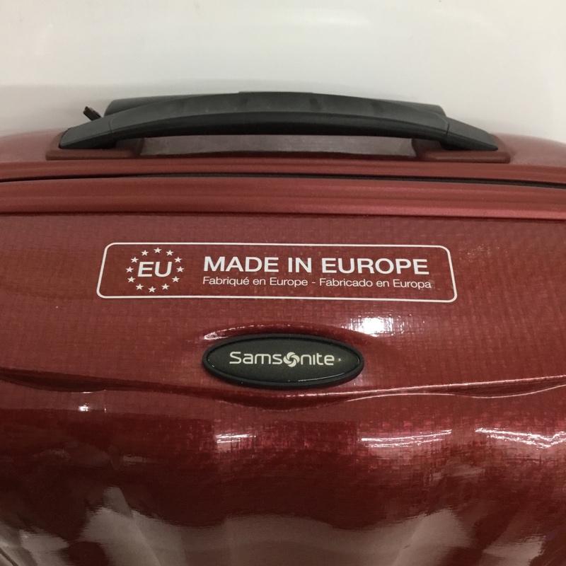 サムソナイト Samsonite スーツケース、トランク スーツケース、トランク V22 00302 コスモライト TSAロック ロゴ、文字 赤 / レッド /  メンズ USED 古着 中古 10147576