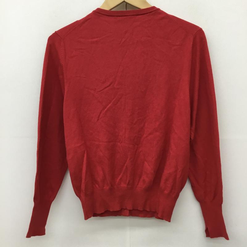 アダムエロペ ADAM ET ROPE  カーディガン 長袖 FREE 無地 赤 / レッド /  レディース USED 古着 中古 10135994
