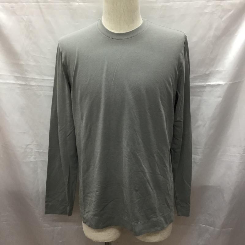アッカノーヴェチンクエトレ H953 カットソー 長袖 長袖 無地 灰 / グレー /  メンズ USED 古着 中古 10116131