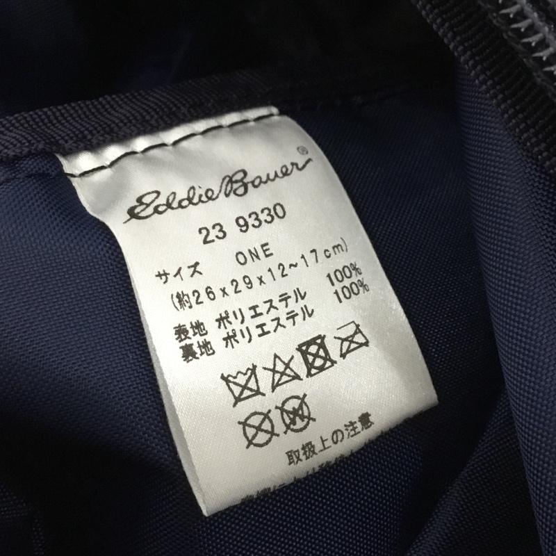 エディーバウアー Eddie Bauer ショルダーバッグ ショルダーバッグ ONE SIZE ロゴ、文字 紺 / ネイビー /  メンズ USED 古着 中古 10142845