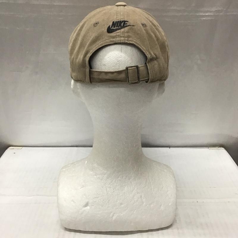 ナイキ NIKE 帽子 キャップ コットン ワンポイント ベージュ / ベージュ /  メンズ USED 古着 中古 10113445