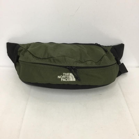 ザノースフェイス THE NORTH FACE ウエストバッグ ウエストバッグ NM72204 Sweep ロゴ、文字 黒 / ブラック / X カーキ / カーキ /  メンズ USED 古着 中古 10134296